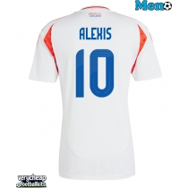 Chile Alexis Sanchez #10 Replica Away Shirt Copa America 2024 Short Sleeve